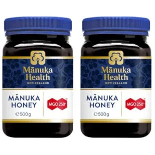 Manuka Health Miód Nektarowy Manuka MGO® 250+ Zestaw 2 x 500 g - Miód - miniaturka - grafika 1