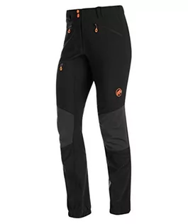 Spodnie damskie - Mammut spodnie damskie Pantalon Eisfeld Advanced So Mujer czarny czarny 40 Corto 1021-12091 - grafika 1