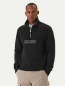 Bluzy męskie - Napapijri Bluza B-Box NP0A4H96 Czarny Relaxed Fit - miniaturka - grafika 1