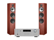 Zestawy stereo - Rotel RA-1572 MK II (srebrny) + 704 S2 (różany) - miniaturka - grafika 1