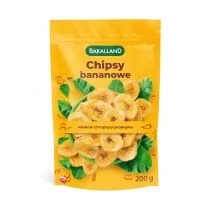 Bakalland Chipsy bananowe 200 g - Bakalie - miniaturka - grafika 1