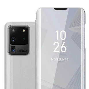 Pokrowiec Do Samsung Galaxy S20 ULTRA w Etui SREBRNY AGAT  Case Cover Obudowa Ochronny Cadorabo - Etui i futerały do telefonów - miniaturka - grafika 1