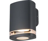 Lampy ogrodowe - Kanlux 38885 - Kinkiet zewnętrzny ZEVI 1xGU10/10W/230V IP54 antracyt - miniaturka - grafika 1