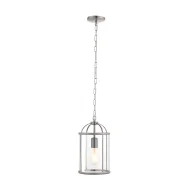 Lampy sufitowe - Lampa wisząca Lambeth - kolor srebrny, transparentny - 70323 - miniaturka - grafika 1
