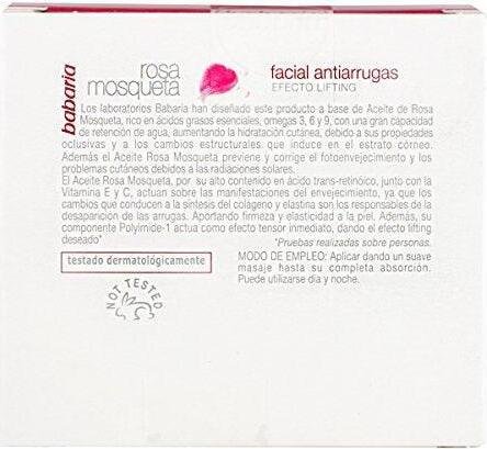 Babaria Rosa Mosqueta krem przeciw zmarszczkom z efektem liftingującym 50 ml