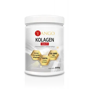 YANGO YANGO KOLAGEN TYPU II STAWY, CHRZĄSTKI, MIĘŚNIE300 - Suplementy naturalne - miniaturka - grafika 1