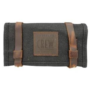 American Crew Barber Tools Roll Up Pouch, woskowane etui na narzędzia - Pozostałe akcesoria fryzjerskie - miniaturka - grafika 1