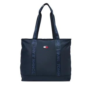 Torebka Tommy Jeans Tjw Daily Tote AW0AW17567 Granatowy - Torebki damskie - miniaturka - grafika 1