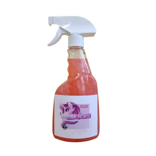 Glitter Horse Unicorn Spray to mgiełka z brokatem o zapachu truskawkowym. - Akcesoria jeździeckie - miniaturka - grafika 1