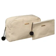 Kosmetyczki, organizery i kuferki - Homla, Kosmetyczka Modern 2-częściowa 14x26 Cm - miniaturka - grafika 1
