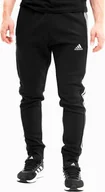 Spodnie sportowe męskie - Adidas Spodnie męskie adidas Essentials French Terry Tapered Cuff 3-Stripes czarne HA4337 S - miniaturka - grafika 1