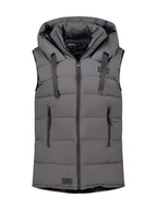 Kamizelki damskie - Canadian Peak Kamizelka pikowana "Dolbeak" w kolorze szarym - miniaturka - grafika 1