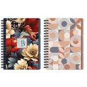 Zeszyty szkolne - Beniamin Kołozeszyt B5 z mikroperforacją oraz kieszonką na notatki Metaliza Z Drip Off kratka 96 kartek - miniaturka - grafika 1