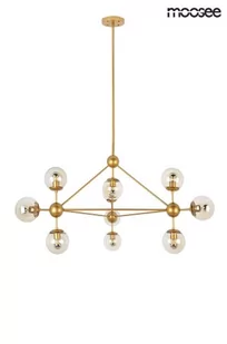Moosee lampa wisząca ASTRIFERO 10 złota / bursztynowa MSE010100182 [18192610] - Lampy sufitowe - miniaturka - grafika 1
