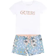 Dresy i komplety dla dziewczynek - Guess Komplet | Regular Fit - miniaturka - grafika 1