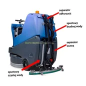 Akcesoria do urządzeń czyszczących - Węże do TRO / Vario - 208192W - separator odkurzacz - miniaturka - grafika 1