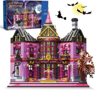 Klocki - Klocki Straszny Domek Magiczny Sklep Halloween Monster Czarodziej Zestaw 07 - miniaturka - grafika 1