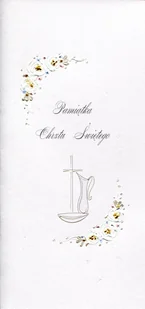 Karnet Chrzest DL C13 - Chrzcielnica - MAK - Kartki okolicznościowe i zaproszenia - miniaturka - grafika 1