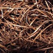 Akcesoria do pakowania - Wełna Drzewna Brązowa Sianko Dekoracyjne Wypełnienie Dekoracyjne 100g - miniaturka - grafika 1