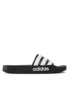 adidas Klapki adilette Shower GZ5922 Czarny - Klapki i japonki damskie - miniaturka - grafika 1