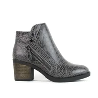 Botki damskie - CHATTAWAK Damskie 12LIVORNOGRIS39 Botki, Szary, 39 EU, Szary, 39 EU - miniaturka - grafika 1