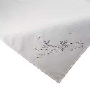 Obrus 85 x 85 Euro Deokracyjny Agata Srebrny - Obrusy i serwetki - miniaturka - grafika 1