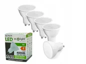 Żarówki LED - 5x Żarówka Led GU10 5W 3000K Biała Ciepła 400lm 120° - miniaturka - grafika 1