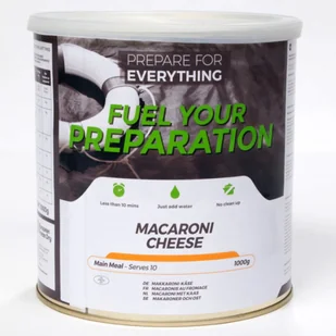 Liofilizat wege w puszce Fuel Your Preparation Makaron z serem 1000 g - Racje żywnościowe - miniaturka - grafika 1