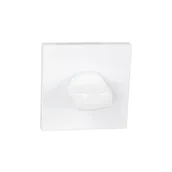 Klamki - Domino Szyld QRS WC biały - miniaturka - grafika 1