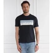 Koszulki męskie - BOSS GREEN T-shirt tee-9 | Regular Fit | stretch - miniaturka - grafika 1