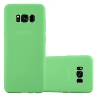 Etui i futerały do telefonów - Pokrowiec Do Samsung Galaxy S8 PLUS Etui w CANDY PASTELOWY ZIELONY TPU Silikon Obudowa Case Cover Ochronny Plecki Cadorabo - miniaturka - grafika 1