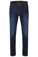 Spodenki męskie - camel active Męskie spodnie jeansowe o regularnym kroju Houston, granatowy, 52W / 32L - miniaturka - grafika 1