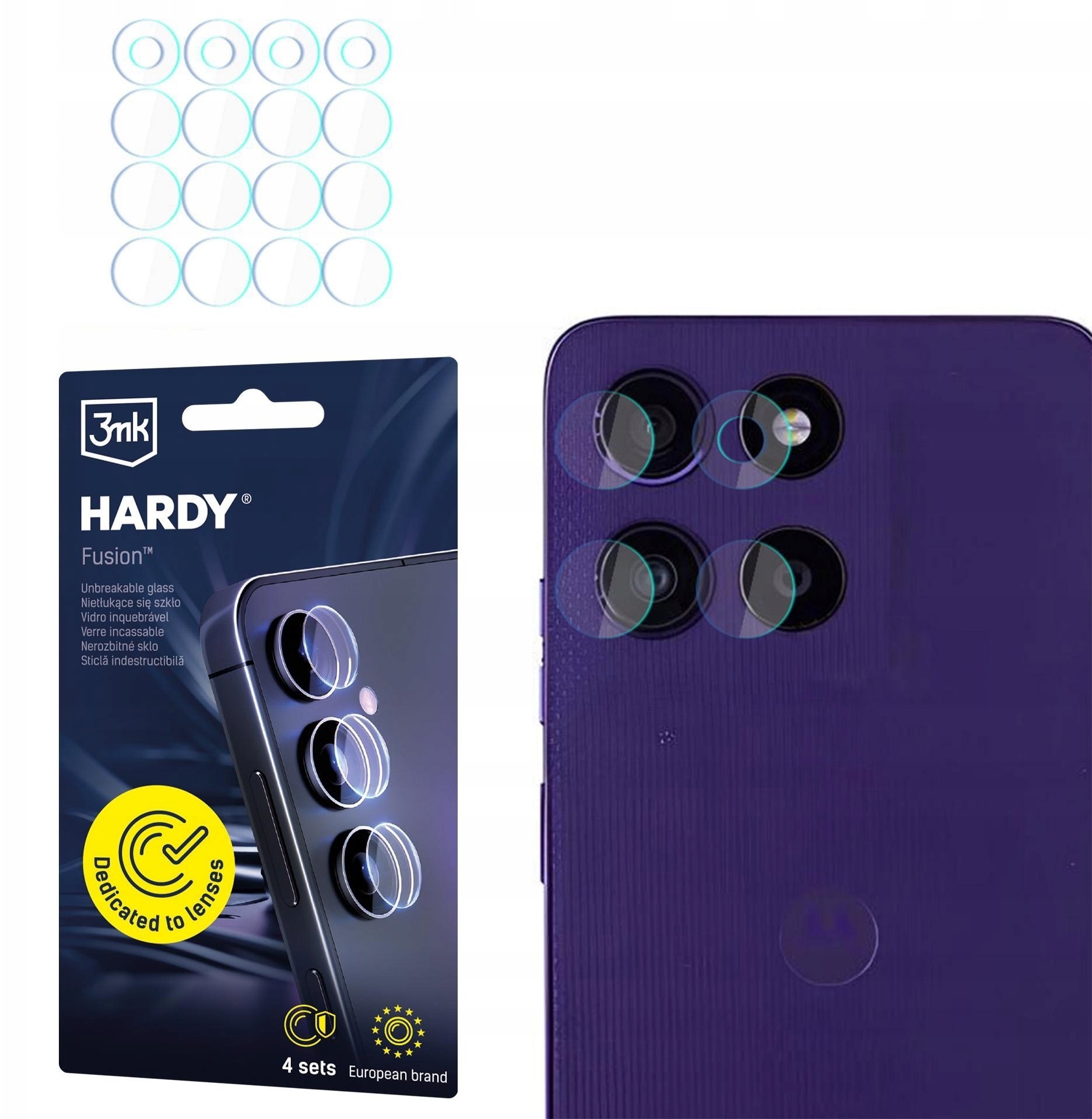 3MK Motorola Moto G36 5G - 3mk Hardy Fusion Lens Protection