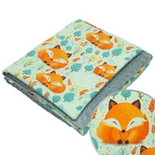 Koce i narzuty dla dzieci - Komplet Kocyk 75x100 cm Minky DLA DZIECI NIEMOWLĄT Kerstin - miniaturka - grafika 1