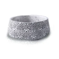 Donice - Osłonka misa betonowa szara 18 cm - miniaturka - grafika 1