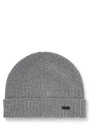 Czapki męskie - HUGO Czapka męska, Open Grey69, jeden rozmiar - miniaturka - grafika 1