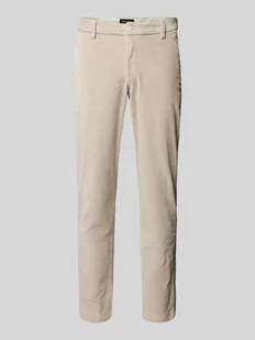 Spodnie sztruksowe o kroju tapered fit z wpuszczanymi kieszeniami model ‘CORDUROY’ - Spodnie męskie - miniaturka - grafika 1
