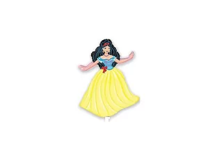 FLX Balon foliowy do patyka Królewna Śnieżka - 37  cm - 1 szt 902686 - Urodziny dziecka - miniaturka - grafika 1