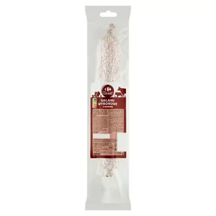 Carrefour Classic Salami wyborowe z papryką 250 g - Kiełbasa i wędliny - miniaturka - grafika 1