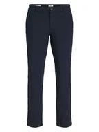 Spodnie męskie - Jack & Jones Spodnie chino w kolorze granatowym - miniaturka - grafika 1