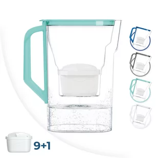 DZBANEK FILTRUJĄCY WESSPER 2,7L + 10 FILTR AQUAMAX - Dzbanki filtrujące - miniaturka - grafika 1