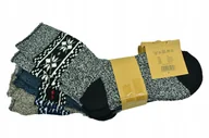 Skarpetki męskie - SKARPETY ALPAKA CIEPŁE BEZUCISKOWE 3 PARY GZ 40-43 - miniaturka - grafika 1