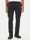 Spodnie męskie - Mustang Spodnie materiałowe Daytona 1016826 Czarny Slim Fit - miniaturka - grafika 1