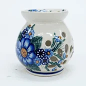 Świeczniki - Ceramiczny kominek zapachowy Ceramika Bolesławiec - miniaturka - grafika 1