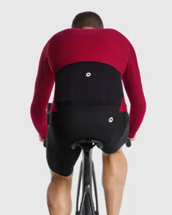 ASSOS Bluza rowerowa MILLE GT SPRING FALL 2/3 JERSEY C2 bolgheri red - Bluzy sportowe męskie - miniaturka - grafika 6