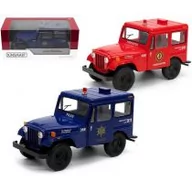Samochody i pojazdy dla dzieci - Jeep DJ-58 policja/straż MIX Kinsmart - miniaturka - grafika 1