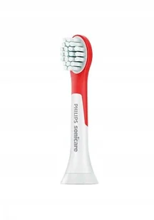 Końcówka dla Dzieci PHILIPS For Kids Mini 1 szt HX6031/HX6032 Red - Końcówki do szczoteczek elektrycznych - miniaturka - grafika 1