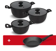 Zestawy garnków i patelni - Zestaw garnków 6 el. Sensa Thermo Zwieger + patelnia Sensa Thermo - miniaturka - grafika 1