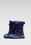 Śniegowce damskie - Twisty Śniegowce Granatowe Na Zamek Dziewczęce 25 Jla - miniaturka - grafika 1