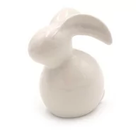 Wielkanoc - Króliczek Wielkanocny Figurka Ceramiczna Biały 8 Cm - miniaturka - grafika 1